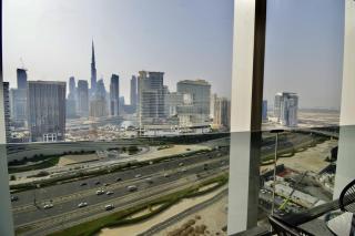 Studio with Burj Khalifa View - Upside Living - 5