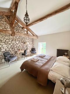 Landhuis, oneindig uitzicht, 30ha land, privé zwembad - Auradou - 7