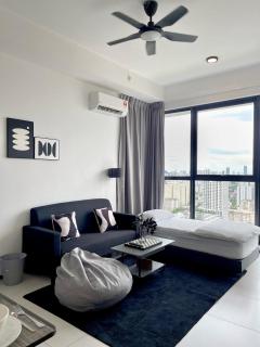 Urban Suites Nest 2BR New Unit 2 Free Carpark High Floor Nice View Unit - George Town - 6