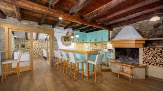 Stone villa Zamask with a pool and a lovely view - Pazin - 8