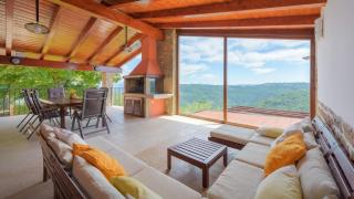 Stone villa Zamask with a pool and a lovely view - Pazin - 6