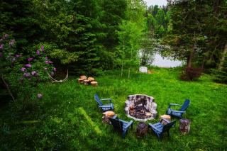 Le Chalet Blanc, bord de lac & spa - Saint Adolphe D'Howard - 3