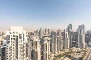 2BR with Balcony Overlooking City and Burj Khalifa, Minutes Away from Dubai Mall, Paramount Tower Hotel and Residences, Business Bay by Deluxe Holiday Homes - 1