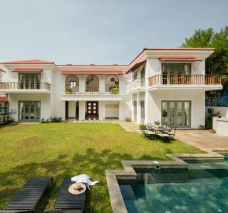 Villa Mandarina 4bhk Indo Portuguese Manor with Private Pool Garden & Terrace in Siolim - Siolim - 3