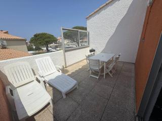 Appartement 6 Pers, Piscine, Parking, 1,5 km Plage - FR-1-81-243 - Le Barcarès - 0