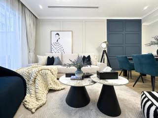 Elegant 2BR Plus Guest Room Stay with Designer Interior - 3