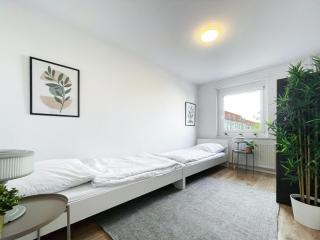 L21-Apartment Leipzig Nord, 3 Zimmer, 8 Personen, Standardisierte Ausstattung, ideal für Reisende, Pendler, Familien - Leipzig - 5