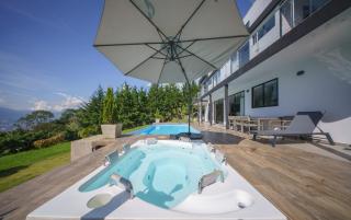 Mountain Mansion Pool, Jacuzzi Epic Medellin View - Envigado - 9