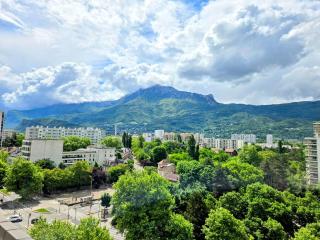 L'Acacia T2 tout confort avec clim WiFi vue tram - Grenoble - 7