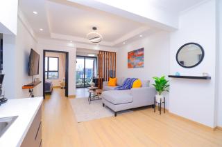 Urban 1BR with city skyline view Marina Bay Westlands - Nairobi - 9
