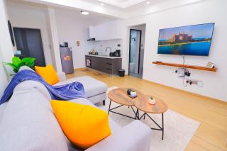 Urban 1BR with city skyline view Marina Bay Westlands - Nairobi - 6