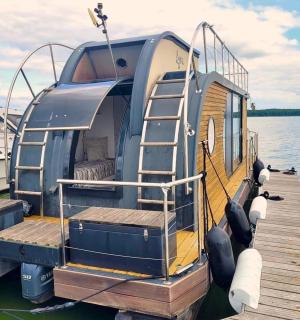 WOHLFÜHLBOOT Hausboot - Festlieger in der Marina Zaue am Schwielochsee - WC an Bord - - Schwielochsee - 3