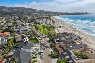 Shores Luxury! Private Hot Tub, Fire Pit, Steps to Beach & Village Life - 0