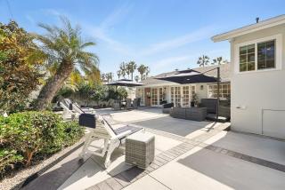 Shores Luxury! Private Hot Tub, Fire Pit, Steps to Beach & Village Life - 7