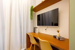 Easy Star - Lindo studio ao lado da Estação Brooklin - QW01I - 3