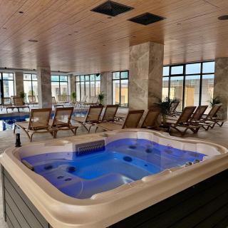 Sunset Light in Odyssey Pool & Spa Resort - 9