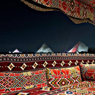 majestic pharaoh pyramids view - Cairo - 9