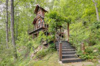 Waterfall Views - Blue Ghost Cabin in Cullowhee! - 9
