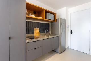 Essential Perdizes | Studio moderno com varanda - São Paulo - 2
