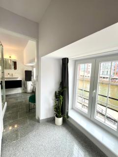 Apartment in the gate of Chlebnicka - View of Motława - Danzig - 6