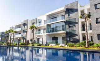 GARDEN BAY Appartement Luxe Front de Mer à Tamaris Sidi Rahal, Plage Privée, Piscine et Loisirs - 8