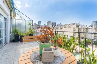 Monoambiente con terraza, vistas y sol en Charcas - Buenos Aires - 0