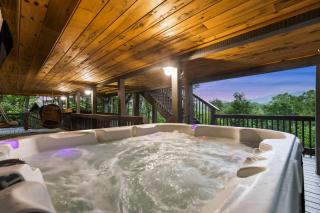 Couples Retreat, Sauna, Hot Tub, Speakeasy, Views - Cherry Log - 9