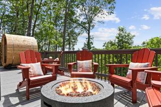 Couples Retreat, Sauna, Hot Tub, Speakeasy, Views - Cherry Log - 6
