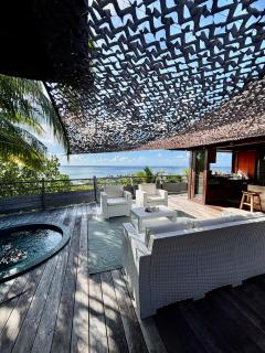 Villa de Luxe Tianee Le Légends, vue panoramique Ocean ,3 Chambres, 2 Salles de bain, piscine, jacuzzi, salle de sport - - 5