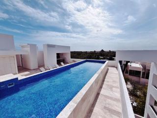 2BD with private Balcony & Jacuzzi Aldea Zama View - Tulum - 8