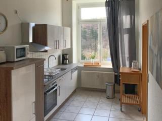 Apartment in Ore Mountains near Hiking Trails, cleaning included - Wünschendorf - 5