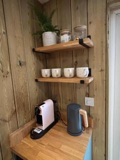 Cornish wooden cabin & wood fired hot tub - 4