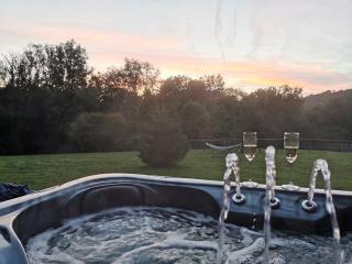 Beech Lodge - 3 Bedroom Chalet With Private Hot Tub - Llanfyrnach - 1