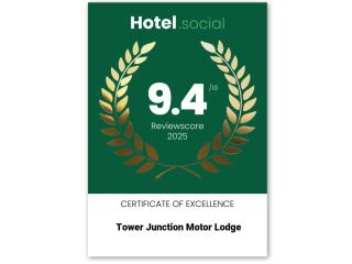 TOWER JUNCTION MOTOR LODGE- MOTEL with Airport and Railway Station Shuttle service- Best Location - close to Westfield Mall, Tower Junction Shopping Centre, Restaurants, Cafes etc - 4