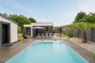 Villa de standing piscine 10 pers - Bruz - 9