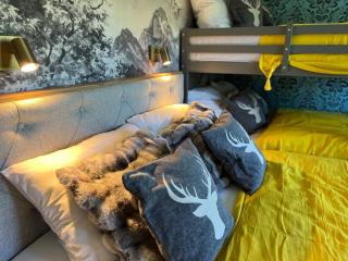 Ferienwohnung Chalet Bayrischer Wald in Villa Terrasse Bergblick Ski Sauna Arber Osser mit Hund bis 6Gäste - Hohenwarth - 3