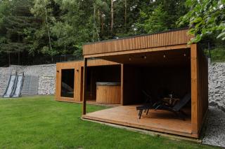 W szczerym lesie - Domek z sauną i jacuzzi w lesie nad Jeziorem Mucharskim - Dąbrówka - 4
