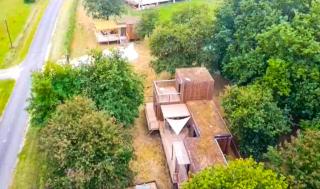 Domaine construction bois sur pilotis dans une chênaie proche océan - Talais - 9