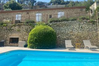 Maison en pierre cadre paradisiaque cigales - Saumane-de-Vaucluse - 1
