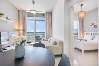 Contemporary 1BR Home in Damac Hills - 2