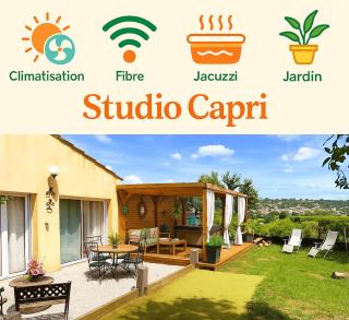 Logement avec jardin et jacuzzi privé au cœur de la Provence pour 2 adultes 1 enfant classé 4 étoiles - Camps-la-Source - 0