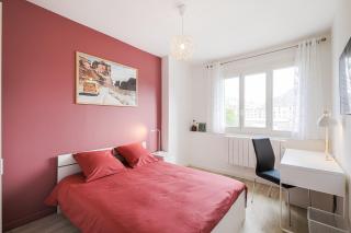La coloc' Smart & Cosy - 4 chambres différentes et privatives sont disponible dans ce T4 de 80m2 en colocation - Jusqu'à 2 personnes par chambre - 1 lit double par chambre - Grenoble - 5