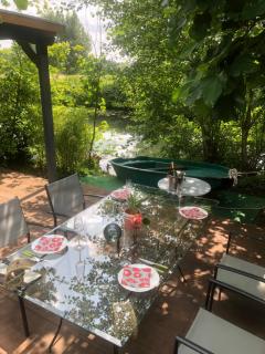 Jacuzzi avec vue sur la rivière l'Yerres - Yerres - 6