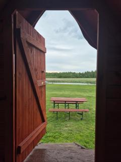 SZAŁASY drewniane nad rzeką BIEBRZA - Goniądz - 7