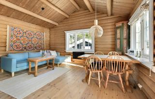 Stemningsfuld Bjælkehytte Ved Myllavannet - - 6