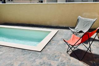 Chambre chez l'habitant avec Piscine - Bessan - 8