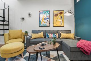 Prime Old City Condo Free Parking Skyline Views - Filadelfia - 9