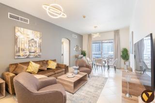 Vogue Prime Dubai Marina Location Steps to Metro and Tram Sheikh Zayed Road View Near JBR Beach - 3