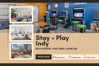 Stay and Play Indy - Indoor Fun - Great for Families - Sleeps 10 - Indianapolis - 0