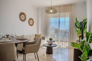 2BR cosy apartment with pool and sea view - Manilva - 0